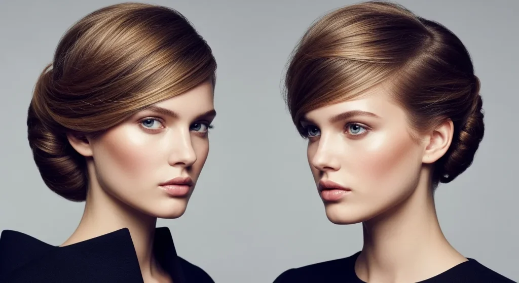 24+ Best Flattering Haircut According to Your Face Shape 9 Diamond face shape with flattering bob, side layers, and shag haircut.