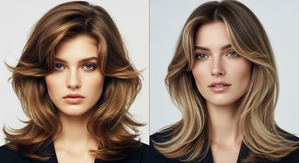 The Ultimate Guide to Long Layers Haircut 2025: Trends, Tips, and Tricks 5 Classic vs modern long layers hairstyle comparison.