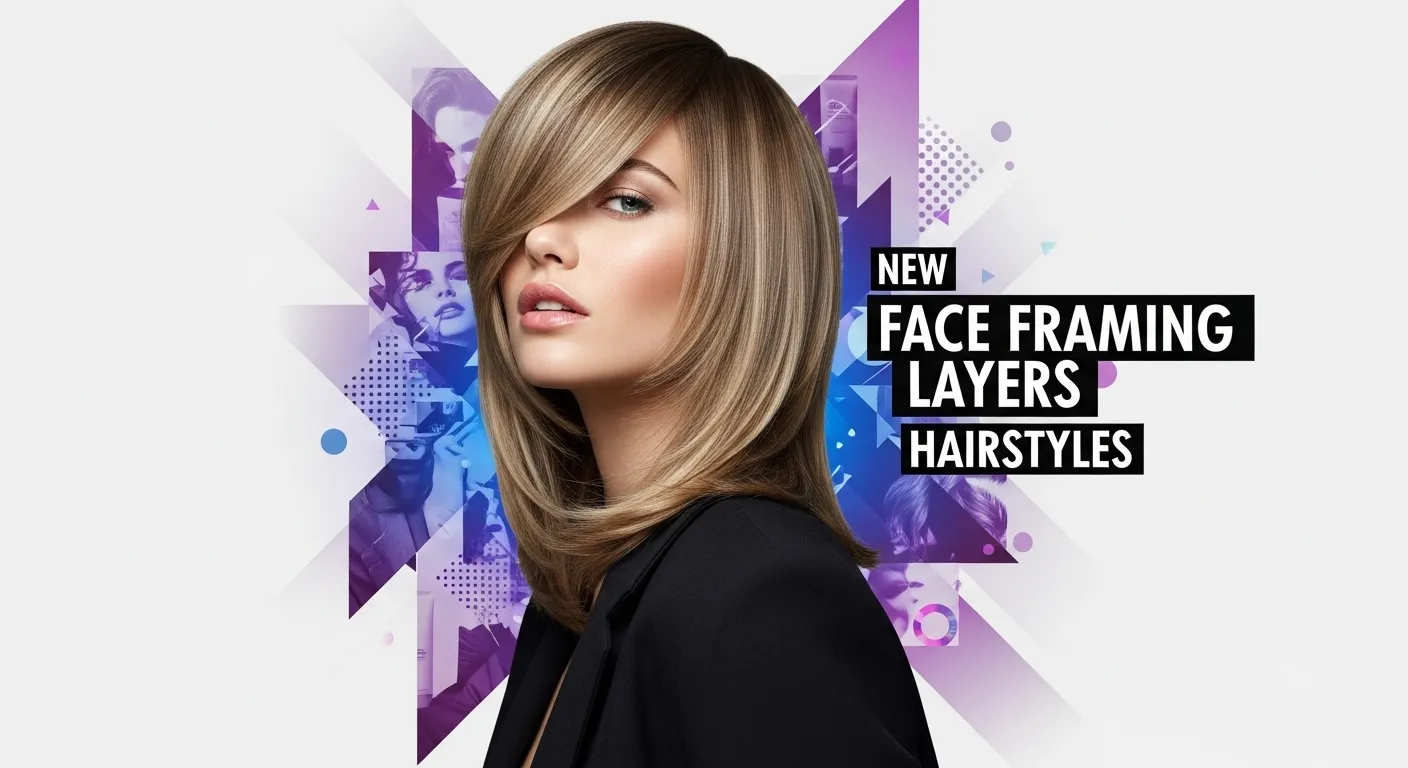 The Ultimate Guide to Face Framing Layers Hairstyles in 2025 1 Woman with soft face framing layers highlighting her features.