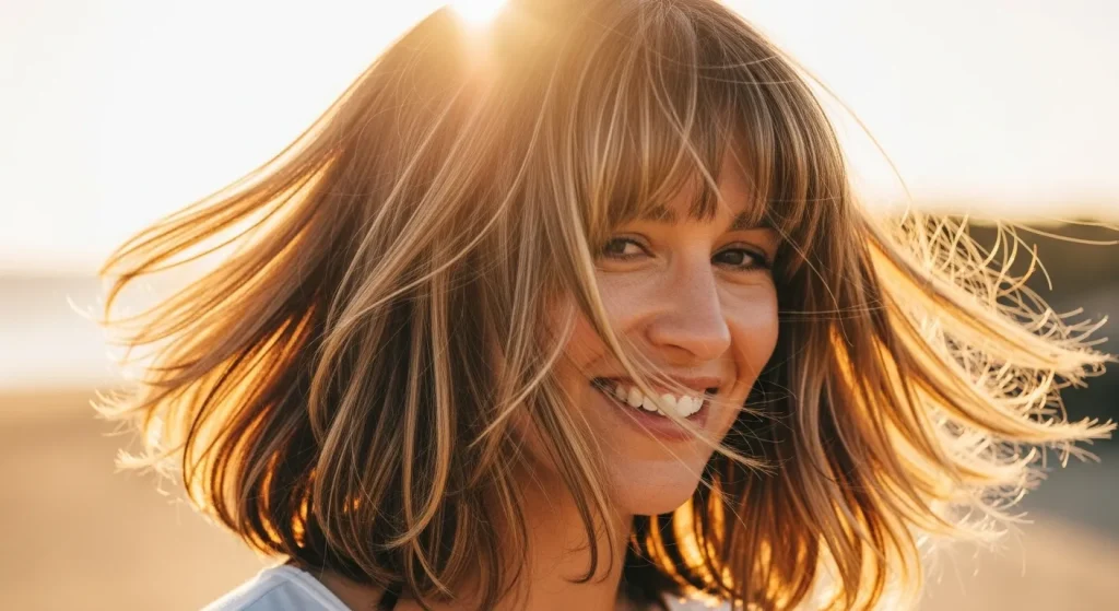 The Ultimate Guide to Face Framing Layers Hairstyles in 2025 4 Layered haircut adding movement, softness, and volume to hair.
