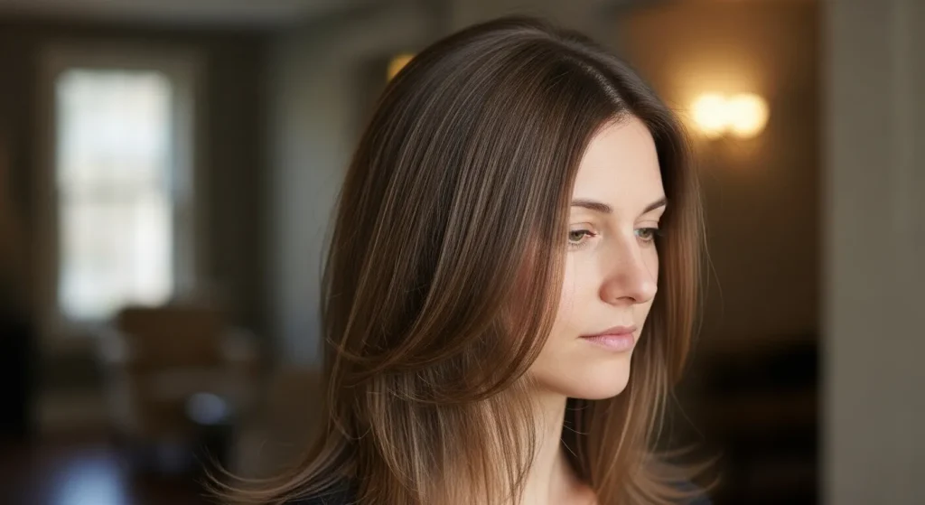 25+ Volumizing Hairstyles for Fine Hair You’ll Want to Try 6 Overly layered long haircut making fine hair look thinner.