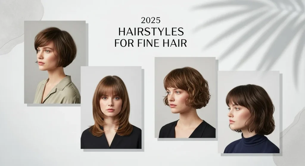 25+ Volumizing Hairstyles for Fine Hair You’ll Want to Try 8 Trendy hairstyles for fine hair in 2025 including bob, shag, curtain bangs, and stacked bob.