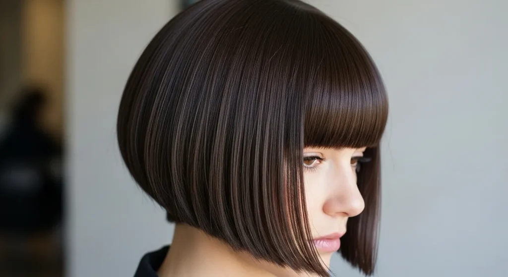 Best Jellyfish Haircut Looks for 2025: Edgy, Unique & Iconic 3 Jellyfish haircut with short blunt bob on top and long layers underneath.
