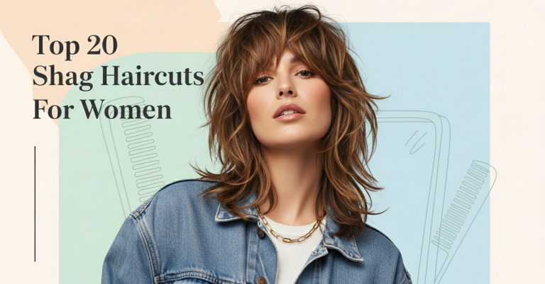 Best Shag Haircut for Women Ideas 2025: Modern Looks 14 Featured image of a stylish woman with a modern shag haircut 2025 showcasing choppy layers and natural volume.