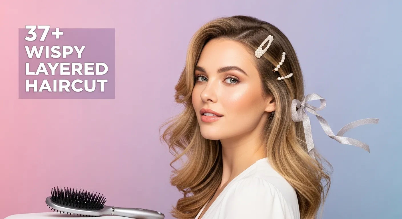 Top Wispy Layered Haircut Trends for 2025: Chic & Effortless 1 “Wispy layered haircut 2025 trend with soft feathered layers and chic everyday style.”