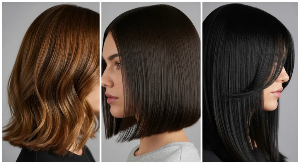 Best Blunt Haircut with Layers Styles Defining 2025 Trends 4 “Key elements of blunt haircut with layers – ends, texture, and length variations.”